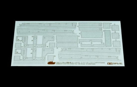 Tamiya 1/48 Sturmtiger Zim Sheet