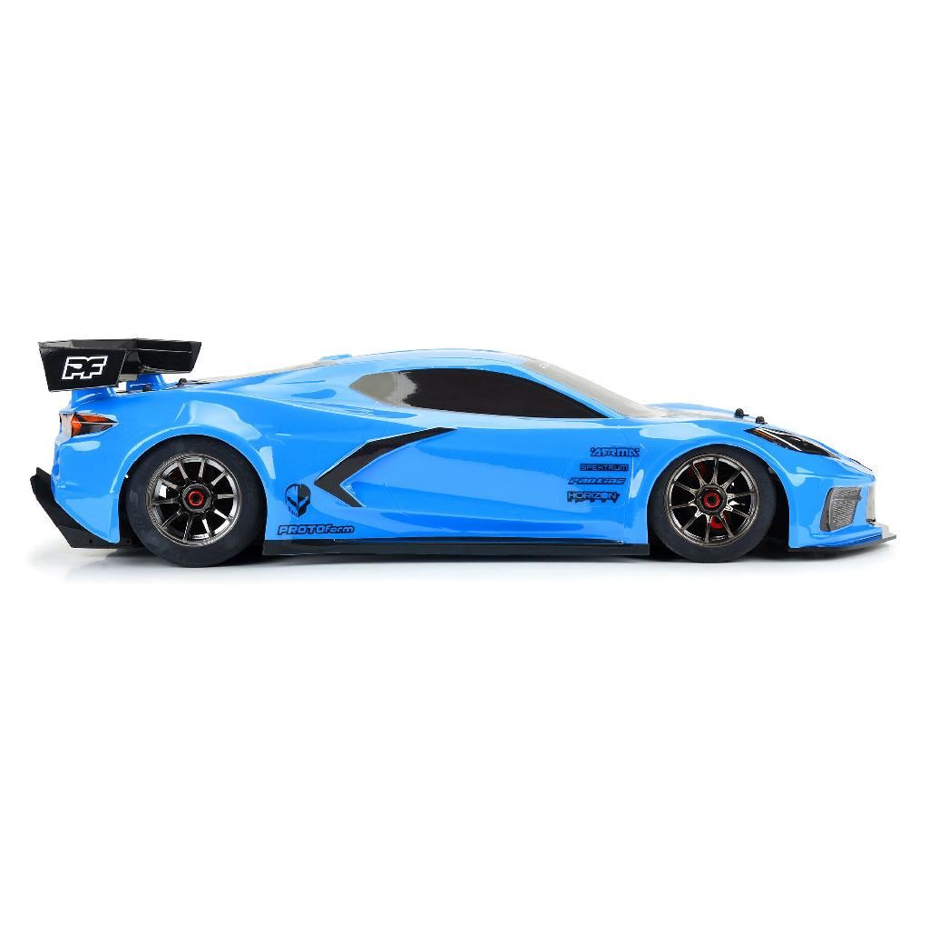 PRM 1/7 Chevrolet Corvette C8 Painted Body (Rapid Blue): Felony