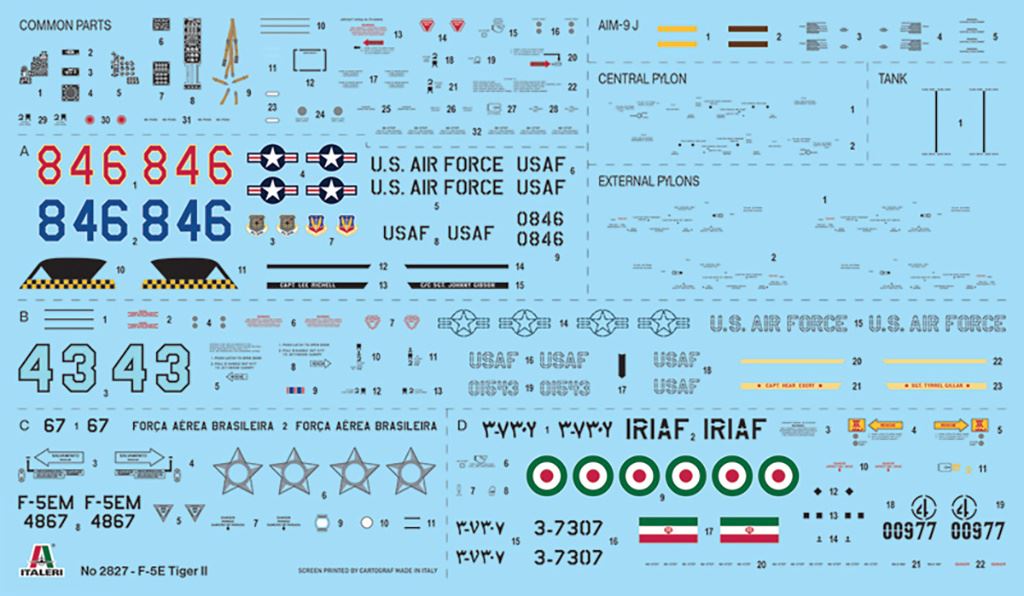 Italeri Northrop F-5E Tiger II