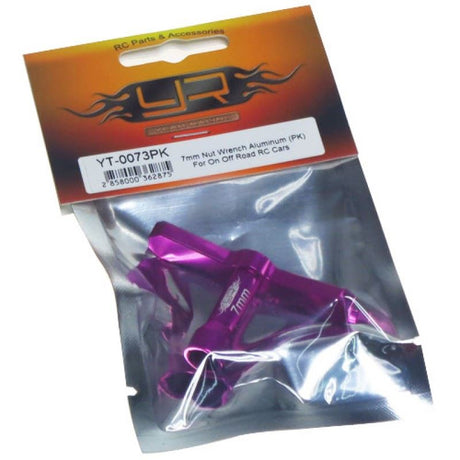 Yeah Racing Aluminum 7mm Nut Wrench Pink For On Off Road RC Cars
