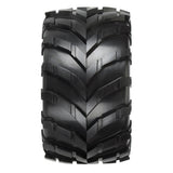 Proline 1/10 Masher Front/Rear 2.8In Mt Tires Mounted 12mm Blk Raid (