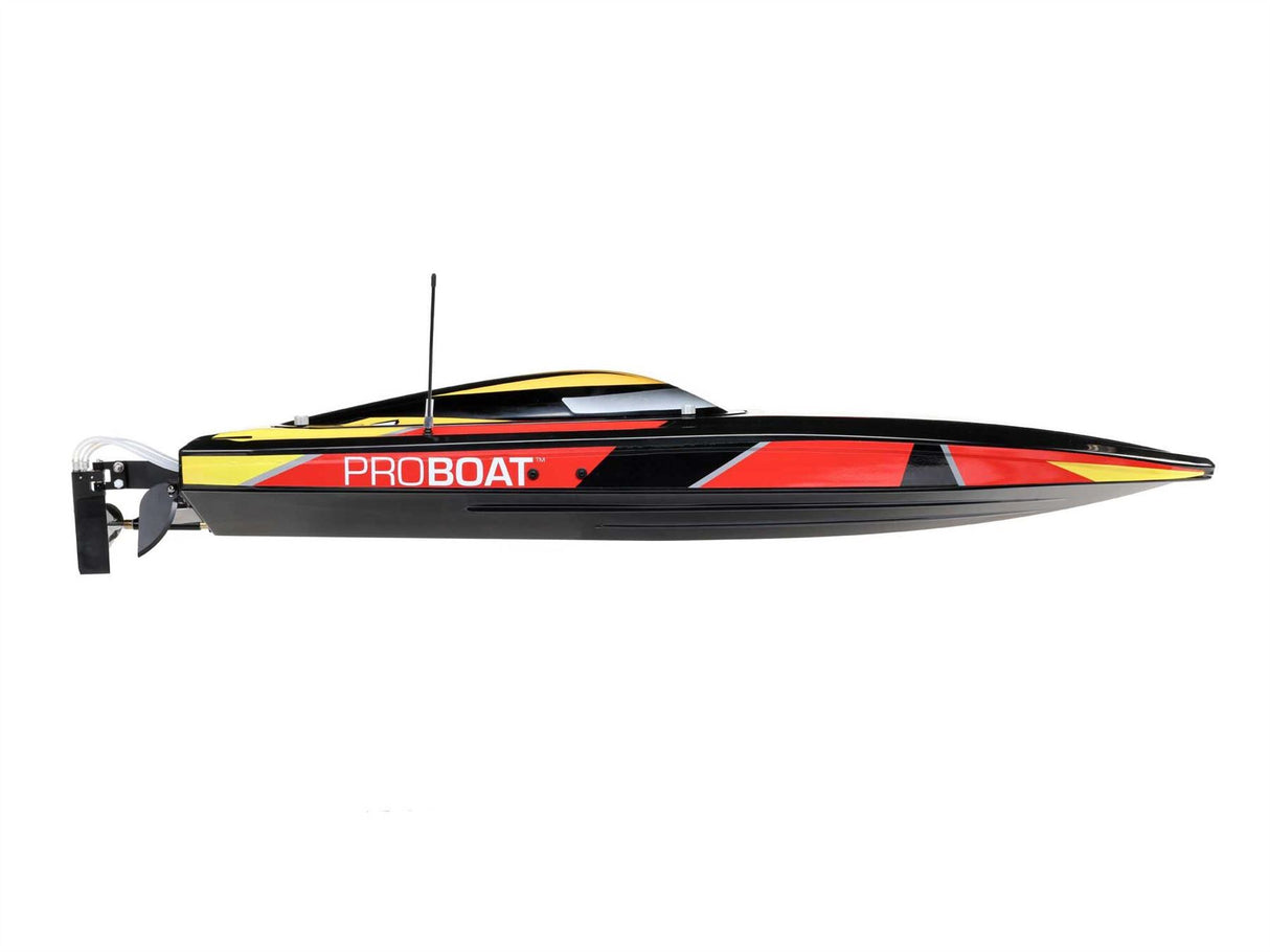 ProBoat Sonicwake 36in Self-Righting Brushless Deep-V RTR, Black