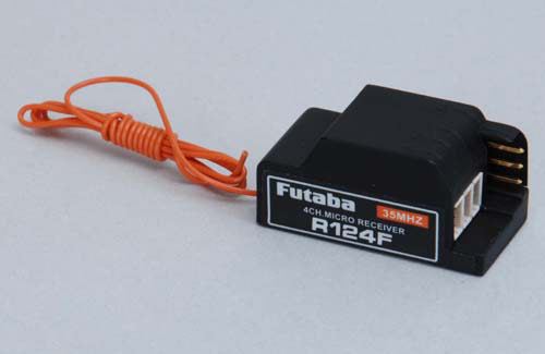 Futaba 4ch Rx Micro 35MHz (Molex)
