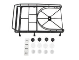 Rc4Wd Roof Rack With Tyre Mount & Ipf Lights For Gelande Ii D90