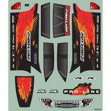 Pro-Line 1/16 Pre-Cut Truck Body Tough Color Black: Traxxas Mini Maxx