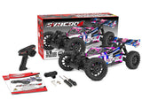 Corally Syncro-4 Brushless 4S Basher Buggy Rtr - Pink/Blue