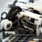 Yeah Racing Aluminum Pulley 2Pcs For Yokomo 870C Super Dog Fighter Yz10 2023 Yz-W91