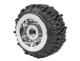 Rc4Wd American Racing 1.3  Outlaw Ii Deep Dish B/Loxk Wheels