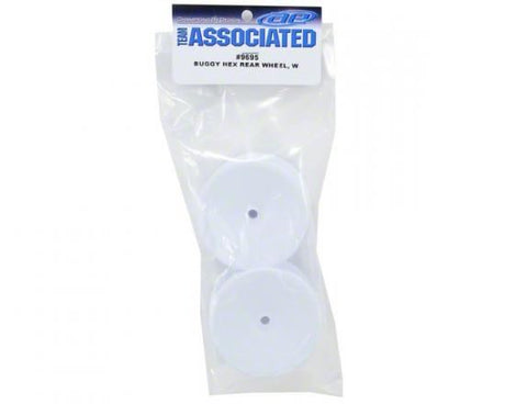 TEAM ASSOCIATED BUGGY REAR WHEEL HEX WHITE B44.3/B5M/B6/B64