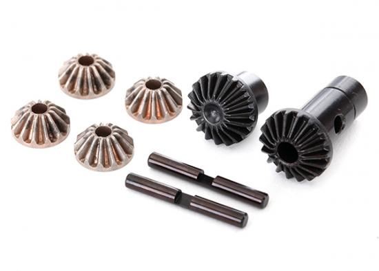 TRAXXAS Gear set, differential (output gears (2), spider gears (4),