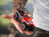 Axial 1/30 Scx30 Jeep Cj-7 Genright 4X4 Rtr, Red