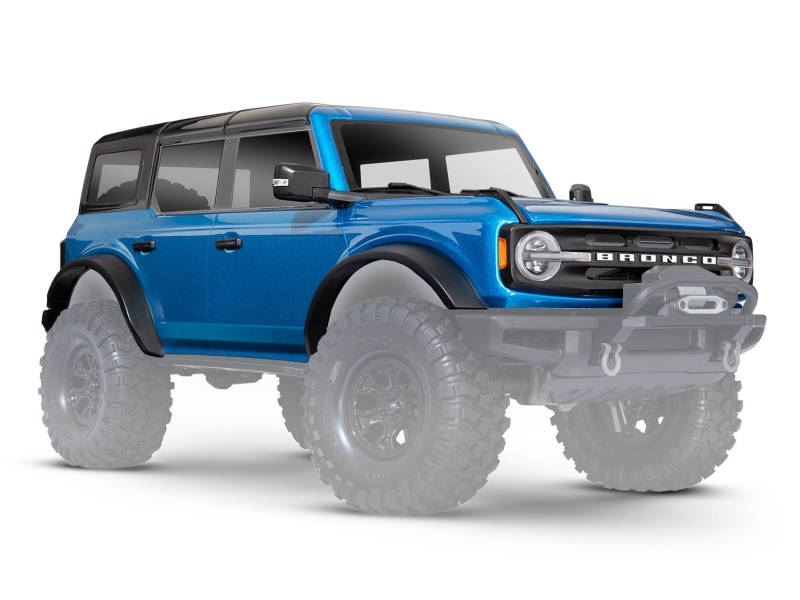 Traxxas Ford Bronco 2021 Body Complete - Velocity Blue
