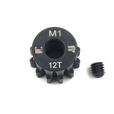 Yeah Racing 12T HD Steel Mod1 5mm Bore Motor Gear Pinion