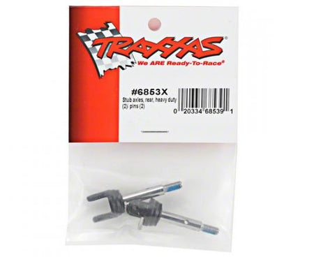 TRAXXAS Stub axles, rear, heavy duty (2)/pins (2)