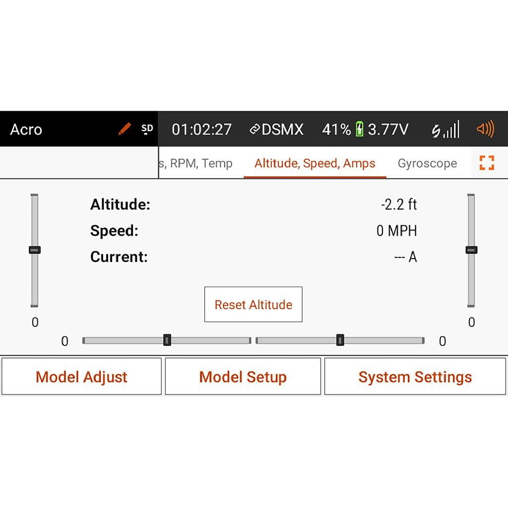 Spektrum Aircraft Telemetry Airspeed Indicator