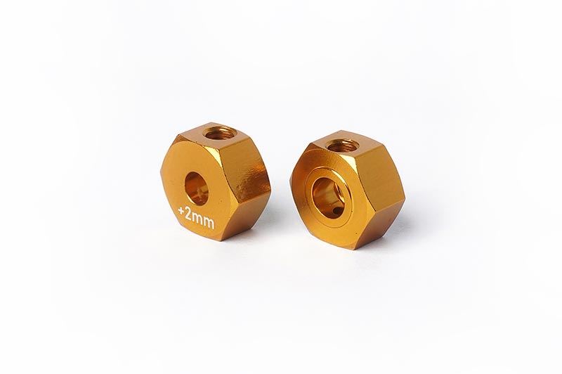 Koswork Wheel Hub +2Mm For Kyosho Optima Series (2)