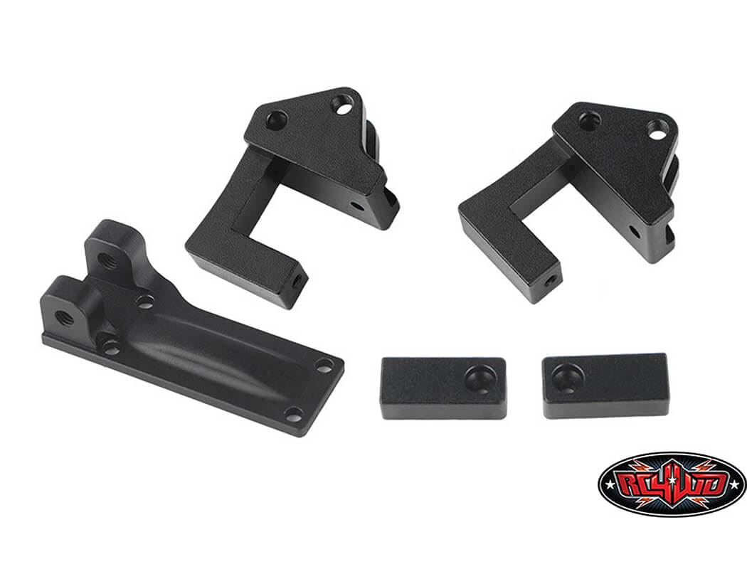 Rc4Wd Link & Leaf Srping Mount Blackwell Machined Axle V2 Fr.