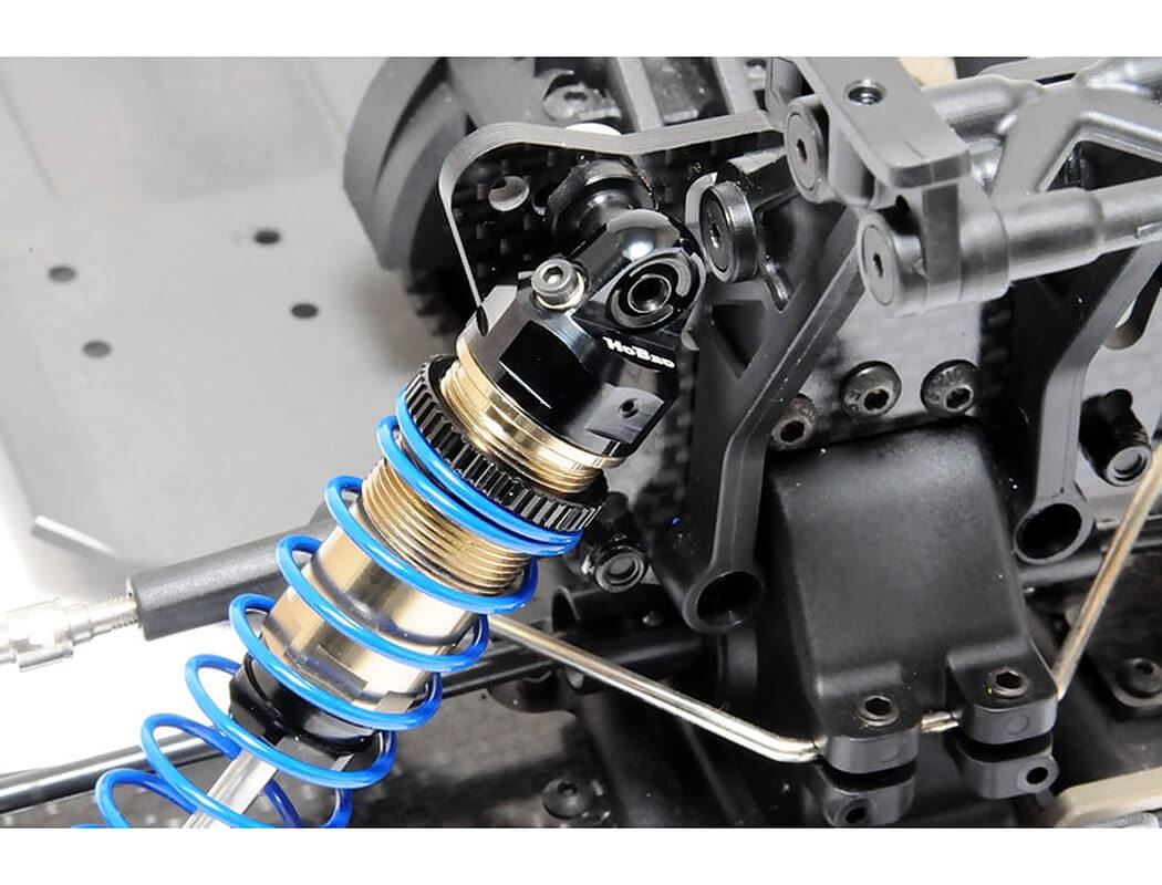 Hobao Hyper Tt2E/Sc2E 12Mm Aluminium Shock Cap Set (Pr)