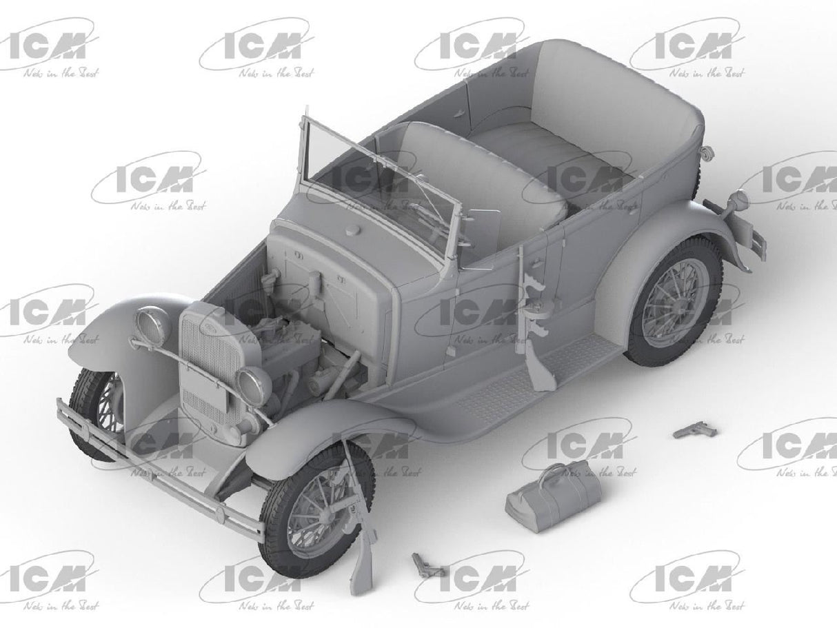 Icm Ford Model A Gangster Car