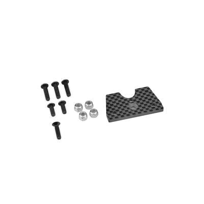F2 Truggy Body Mount Adaptor C/F-Tekno NT48 2.0