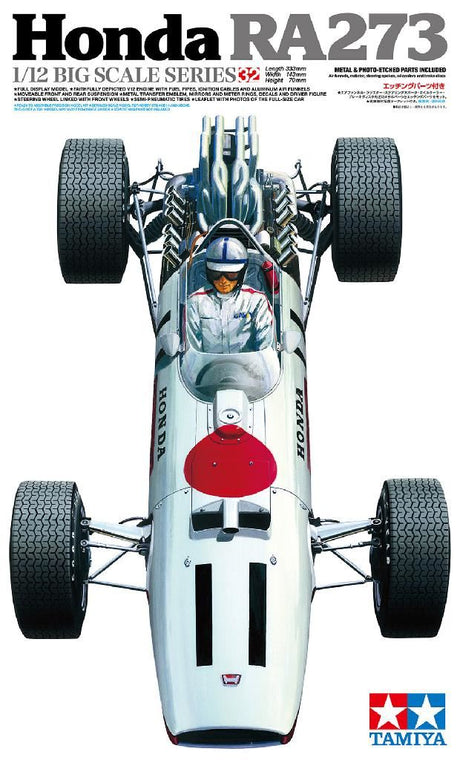 Tamiya Honda Ra273 F1 Car With Photo-Etched Parts