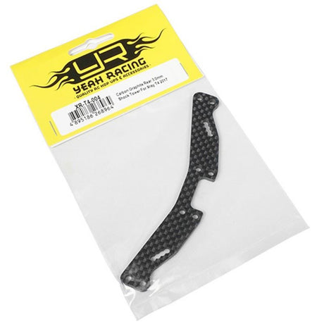 Yeah Racing Carbon Graphite 3.0Mm Rear Shock Tower For Xray T4 2017