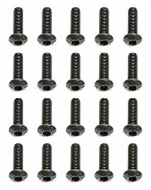 Team Associated M3 X 10 Button Head Hex Screw (10)