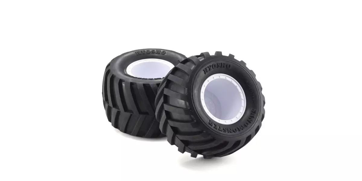 Kyosho Madvan Ve Pre-Glued High Grip Soft Tires (2)