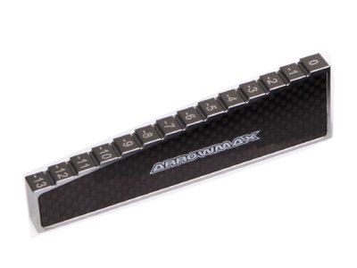 arrowmax Chassis Droop Gauge -3 to 10mm for 1/8 and 1/10 Cars