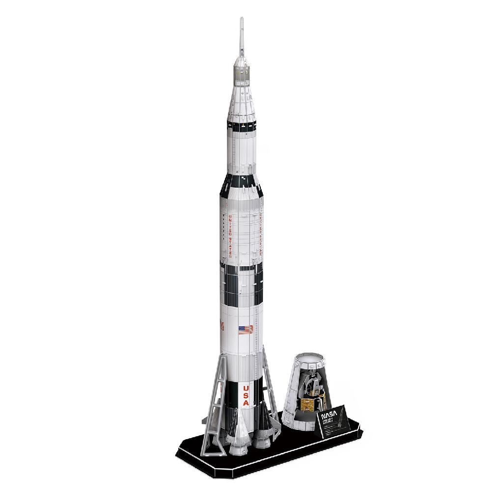 Cubicfun Nasa Apollo Saturn V Rocket (136 Pieces)
