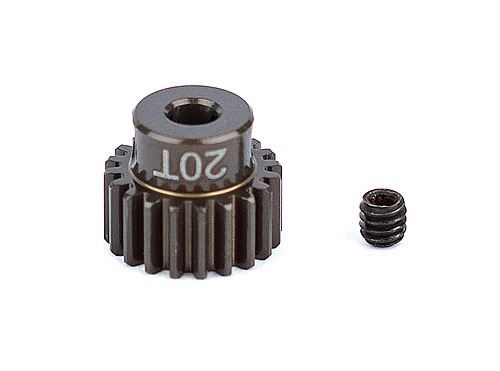 ASSOCIATED FACTORY TEAM ALUM. PINION GEAR 20T 48DP 1/8"SHAFT