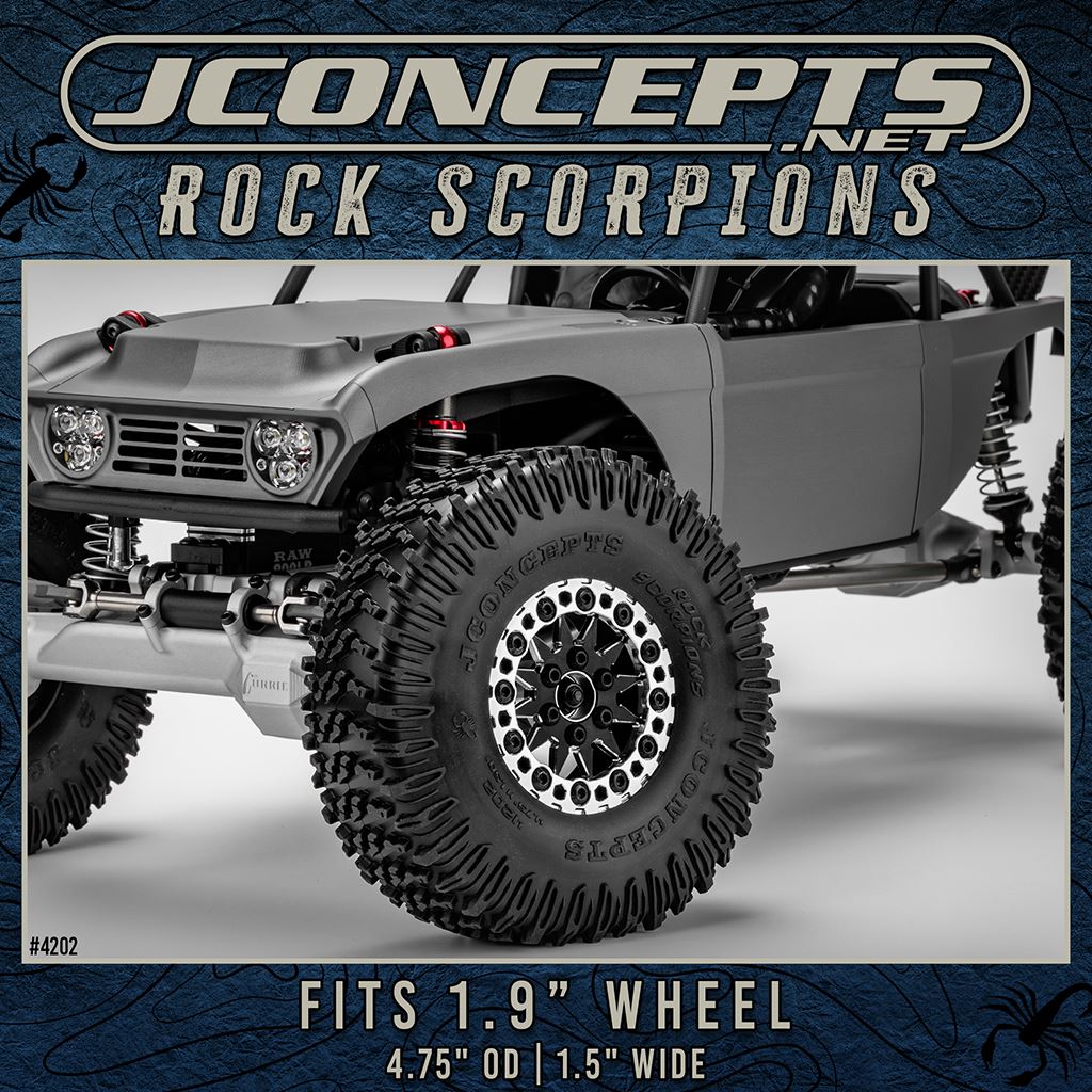 Rock Scorpions Green (Fits � 1.9In Wheel 4.75In Od)