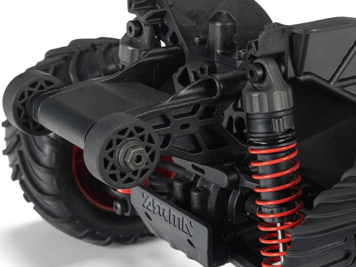 Arrma 1/16 Quake Grom 4X4 Rtr Monster Truck Red