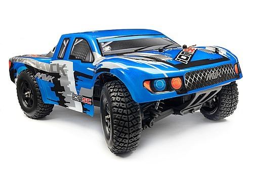 Maverick Short Course Painted Body Blue With Decals Ion Sc