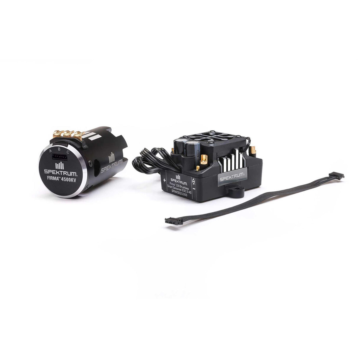 Spektrum Firma Smart Sensored Motor/ESC Combo: 1/10 Monster Trucks, 4