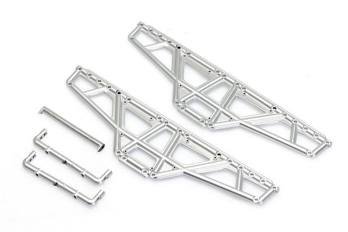 CEN RACING 210WB CHROME CHASSIS PLATE SET