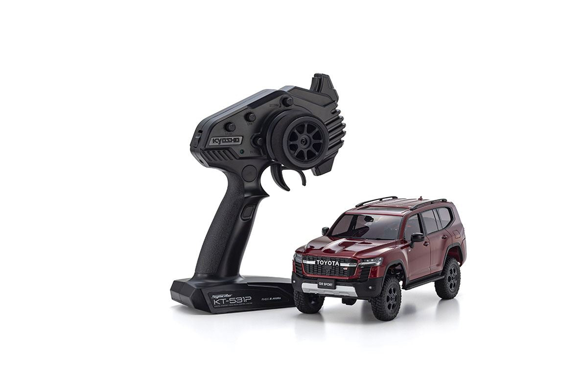 Mini-Z 4X4 Mx-01 Toyota Land Cruiser Gr Sport Dark Red Mica (Kt531P)