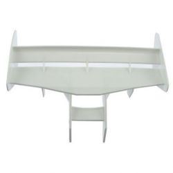 HoBao Hyper 9 1-Piece Rear Wing & Mount (Kit) (White)