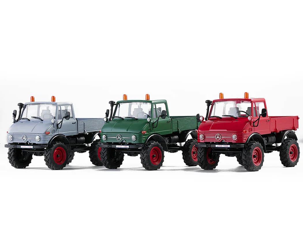 FMS FCX24 1/24TH UNIMOG SCALER RTR - RED