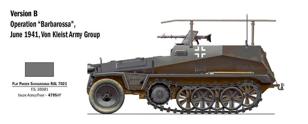 Italeri Sd. Kfz. 250/3