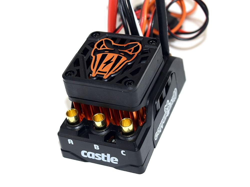 Castle Creations COPPERHEAD 10 1406-1900KV COMBO - Crawler
