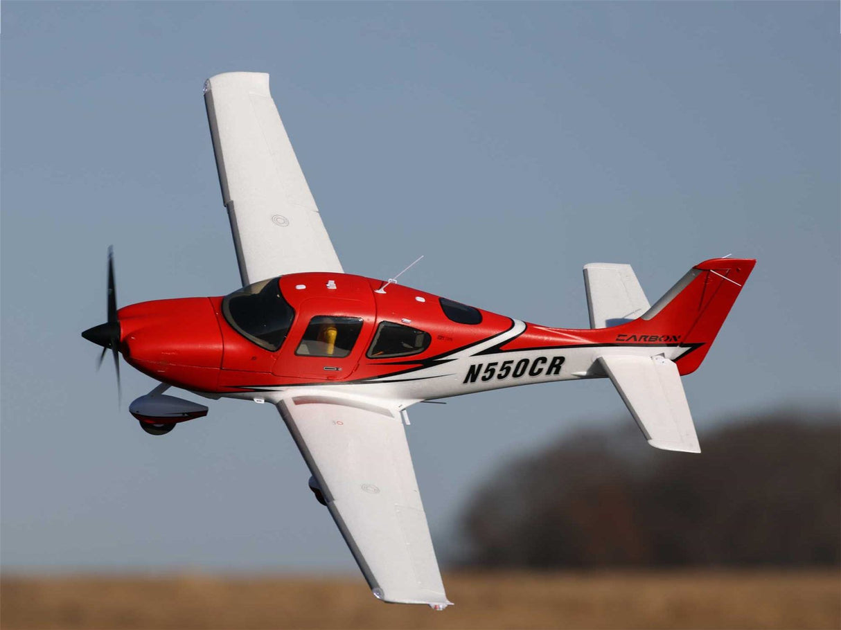 E Flite Cirrus SR22T 1.5m BNF Basic with Smart, AS3X and SAFE Select