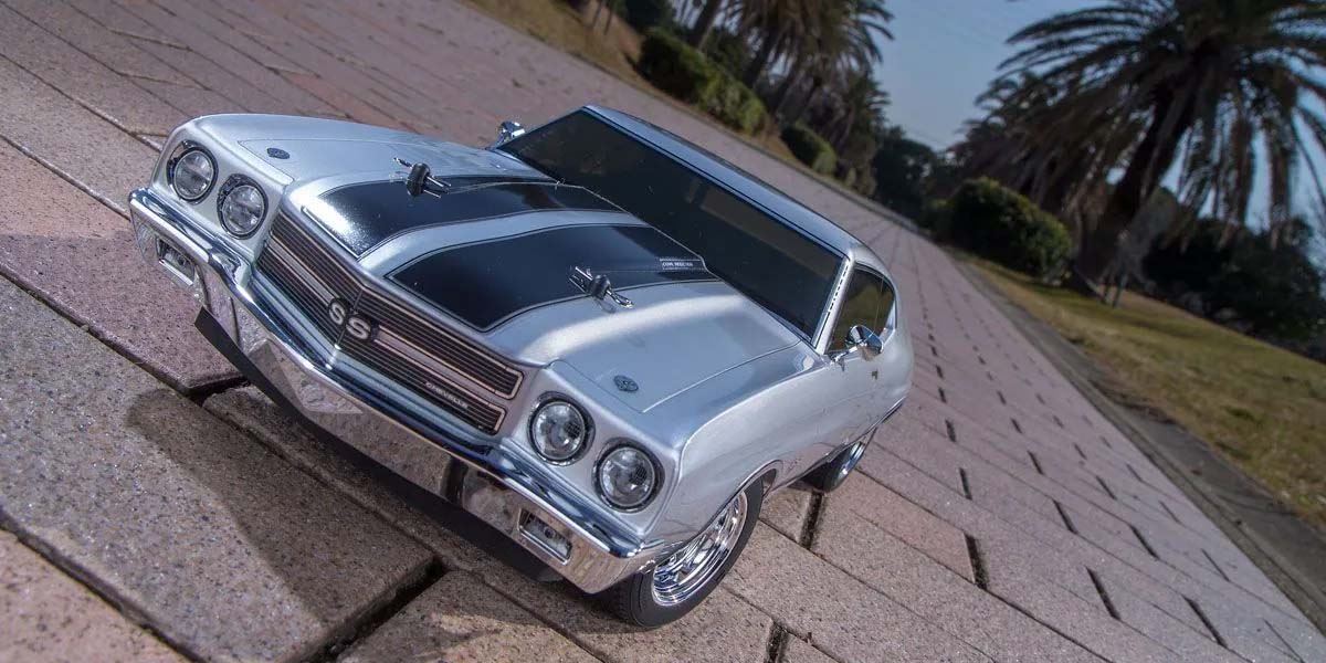 Kyosho Fazer Fz02 (L) Chevy Chevelle Ss454 1970 Silver1:10 Readyset