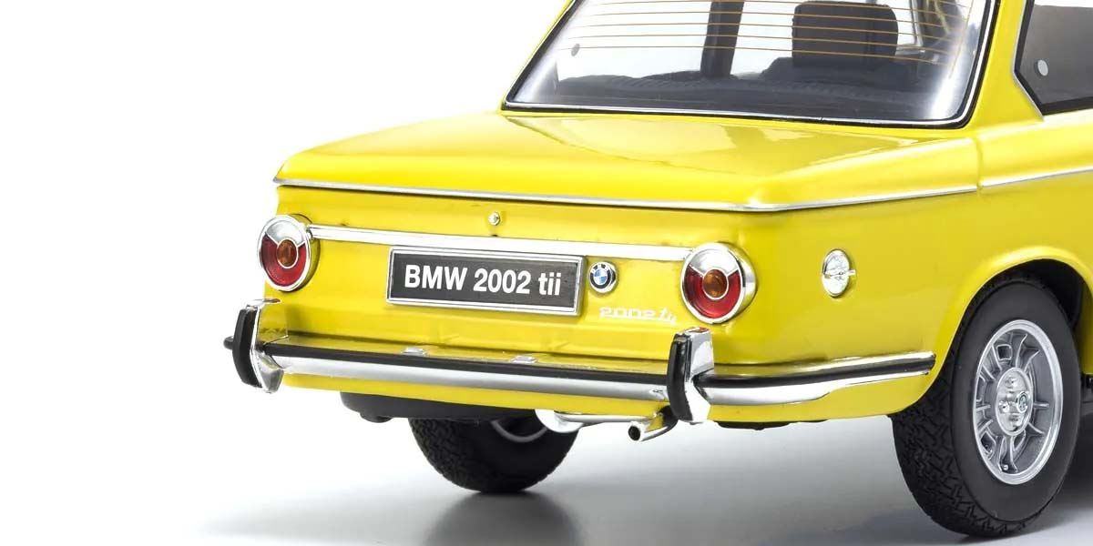 Kyosho 1:18 Bmw 2002 Tii 1972 Yellow