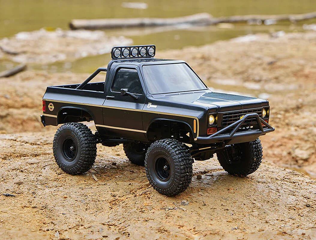 Fms 1 24Th Fcx24 Chevrolet K5 Blazer Pro Rtr - Black