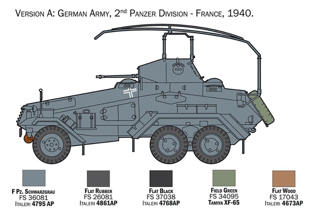 Italeri Sd. Kfz. 232 6 Rad.