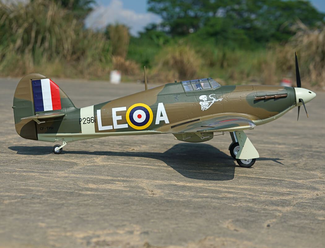 Xfly Hawker Hurricane Mk1 Brown/Green 1200Mm Pnp