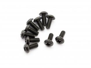 BlackZon Flanged Screw 2.5x6mm