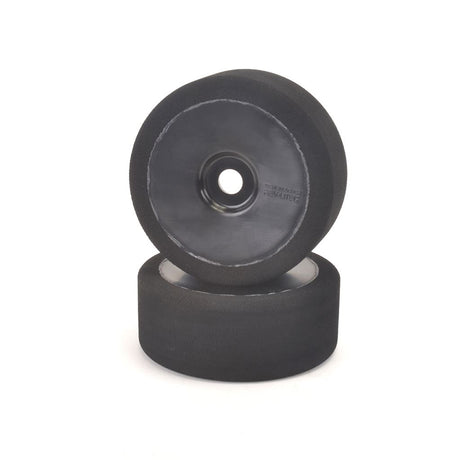 GT8/Rally BLACK Pre-Glued Foam Tyres 45Sh-103mm