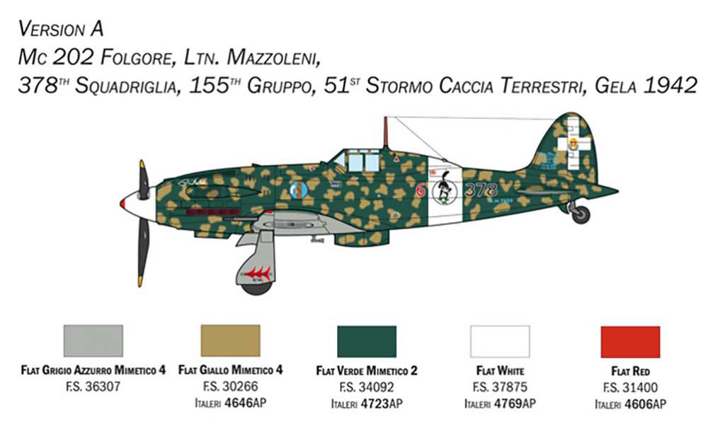 Italeri MC 202 Folgore